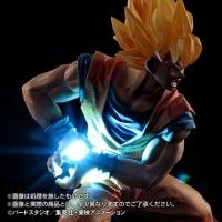 #Figurine Son Goku #DragonBall avec un kameha à led #Goodie