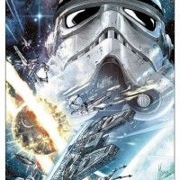 Lithographie Star Wars par Marco Checchetto offert par panini pour l'achat de 2 comics Star Wars au @ComicCon_Paris 2016