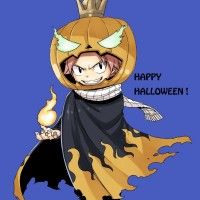 #FairyTail #Natsu #Fête halloween citrouille #Dessin #HiroMashima #Mangaka