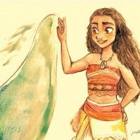 L'océan est mon ami #Moana #Vaiana #VaianaLaLégendeDuBoutDuMonde #Dessin ydk1226