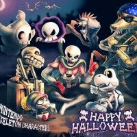 Squelette #Nintendo #Halloween