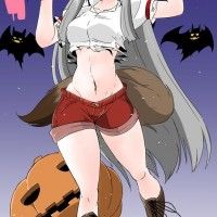#Halloween loup #Dessin takeumk2 #Manga