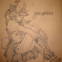 #Halloween #Dessin KOOL_1031 #Manga