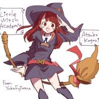 #LittleWitchAcademia Atsuko Kagari #Dessin #YukaFujiwara #Manga #Anime