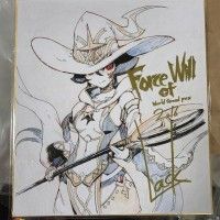 #ForceOfWill #Dessin sur #Shikishi Lack