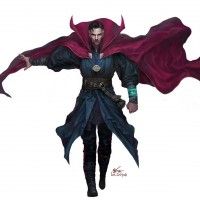 #DoctorStrange #Dessin #Fanart InHyuk Lee #BenedictCumberbatch