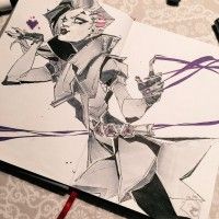 Sombra #Overwatch #Dessin #Fanart Andernell