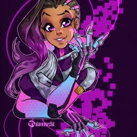 Sombra #Overwatch #Dessin #Fanart starexorcist