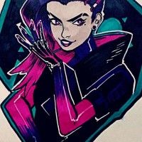 Sombra #Overwatch #Dessin #Fanart kvkki