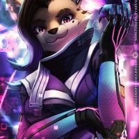 Sombra #Overwatch fury #Dessin #Fanart KuroPenguinEx