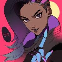 Sombra #Overwatch #Dessin #Fanart JoshuaAnasui