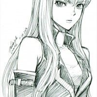 C.C La Sorcière Grise #CodeGeass #Dessin #HiroshiUeda #Manga #Mangaka