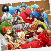 Repas #NouvelAn #OnePiece