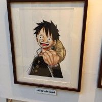 #OnePiece Luffy habillé en gakuran, l'uniforme traditionnel japonais