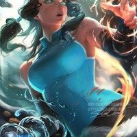 #LaLégendeDeKorra #Dessin #Fanart #Sakimichan #Avatar