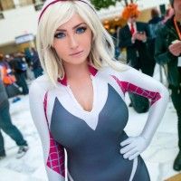 Britney J. Parks  en #Cosplay de Gwen Spider