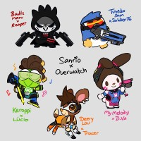 #Overwatch x #Sanrio