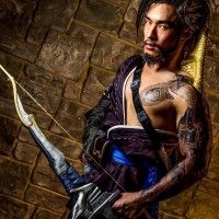 #Cosplay de Hanzo d'#Overwatch par CookInTights