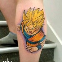 #Tatouage de #Sangoku #DragonballZ