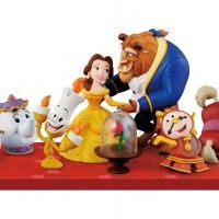 figurines toutes mignonnes de #LaBelleEtLaBête #BeautyAndTheBeast Banpresto