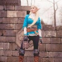 Cosplay de Zelda breathe of wild Holly Wolf