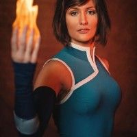 #Cosplay de Korra de la série Avatar par Van Helen