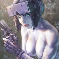 #GhostInTheShell #MotokoKusanagi #GITS #Dessin #Fanart e_i_s_h_u_n