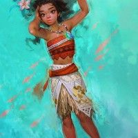 #Vaiana #Moana #Dessin #Fanart 큐팽이