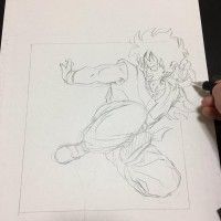 #DragonBall #Dessin Yamcha par dragongarowLEE #Manga