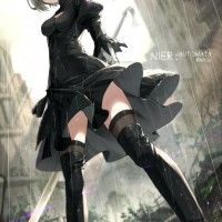 #Nier:automata jeux video #Dessin rin7914 #JeuVidéo