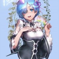 #Rem #Re:zero kara Hajimeru Isekai Seikatsu #Re:zero starting in another life #Dessin #Fanart kyjsogom #Manga #Anime