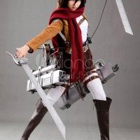 #Cosplay de #Mikasa de #LAttaqueDesTitans