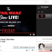 On est en train de regarder le live @StarWarsFR!!! Il me faut un trailer de ouf!!!!!