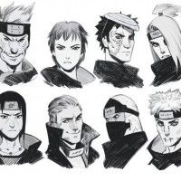 #Naruto Shippuden #Akatsuki #Dessin Phobso #Manga