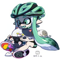 #Splatoon #Nintendo Switch #Dessin 竹画廊 #JeuVidéo #JeuxVideo #Manga