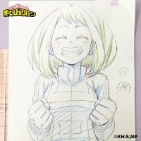 #MyHeroAcademia #Dessin #CrayonDeCouleur #OchakoUraraka #Anime #Manga