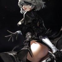 #Nier:automata 2B #Dessin mmmonable #JeuxVidéo