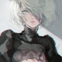 #Nier:automata 2B #Dessin #Fanart _CKYM #JeuxVidéo