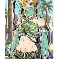 #Link #TheLegendOfZelda:BreathOfTheWild #Dessin kino_cono #JeuVideo #Manga