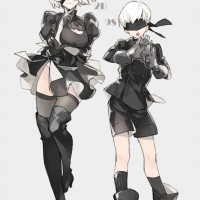 #Nier:automata #Dessin 흰살생선 #JeuxVidéo