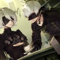 #Nier:automata #Dessin 카르체트 #JeuxVidéo