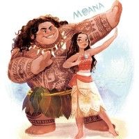 #Moana #Vaiana #Dessin #Fanart crownest_zao #VaianaLaLégendeDuBoutDuMonde