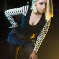 #DragonBallZ Android C18 #Cosplay Roxy Chan #Anime #Manga