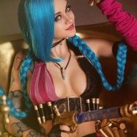 #LeagueOfLegends #Jinx #Cosplay ponechka_cosplay #Mmorpg #JeuVidéo