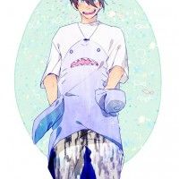 Les poches du tshirt sont les nageoires du requin #Dessin tht_gnbr #Manga