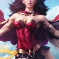 #WonderWoman #Dessin #Artgerm #Comic