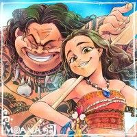 #Vaiana #Moana #Dessin #Fanart #Mangaka #Nonoyamasaki #VaianaLaLégendeDuBoutDuMonde