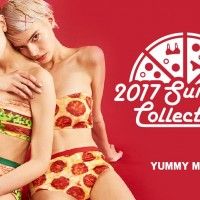 Les #Lingeries Pizza et hamburger à la #Mode cet été au #Japon chez #YummyMart