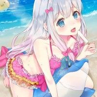 #Fille #MaillotDeBain plage #Dessin nana_kaguraaa #Manga