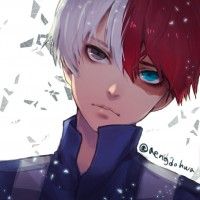 #MyHeroAcademia #Dessin #Fanart aengdohwa #ShoutoTodoroki #Manga #Anime